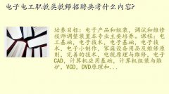 医学影像技术医院笔试考什么,电子电工职教类教师招聘要考什么内容?