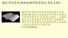 烟台专业摄影培训学校,烟台市芝罘区新知培训学校有限公司怎么样？
