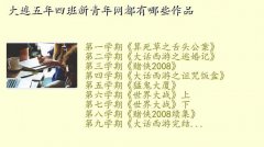 大连新青年网,大连五年四班新青年网都有哪些作品
