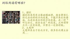 网络术语,网络用语有哪些？