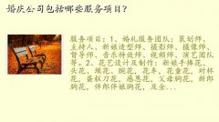 婚礼服务,婚庆公司包括哪些服务项目？
