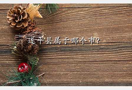 遂平县属于哪个市?