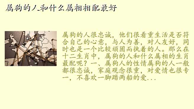 属狗的人和什么属相相配最好