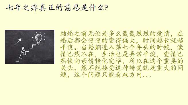 七年之痒真正的意思是什么?