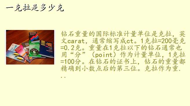 一克拉是多少克